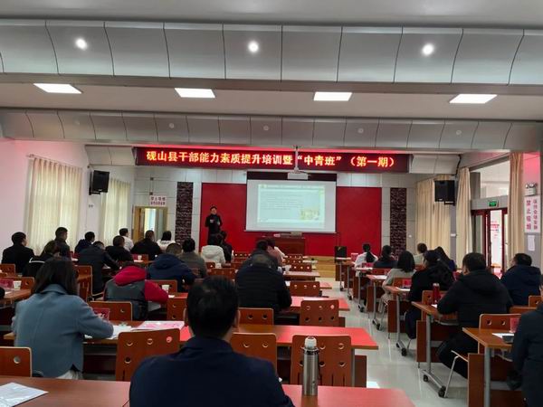我院中医养生讲座走进砚山县干部能力素质提升培训暨“中青班”(图1)